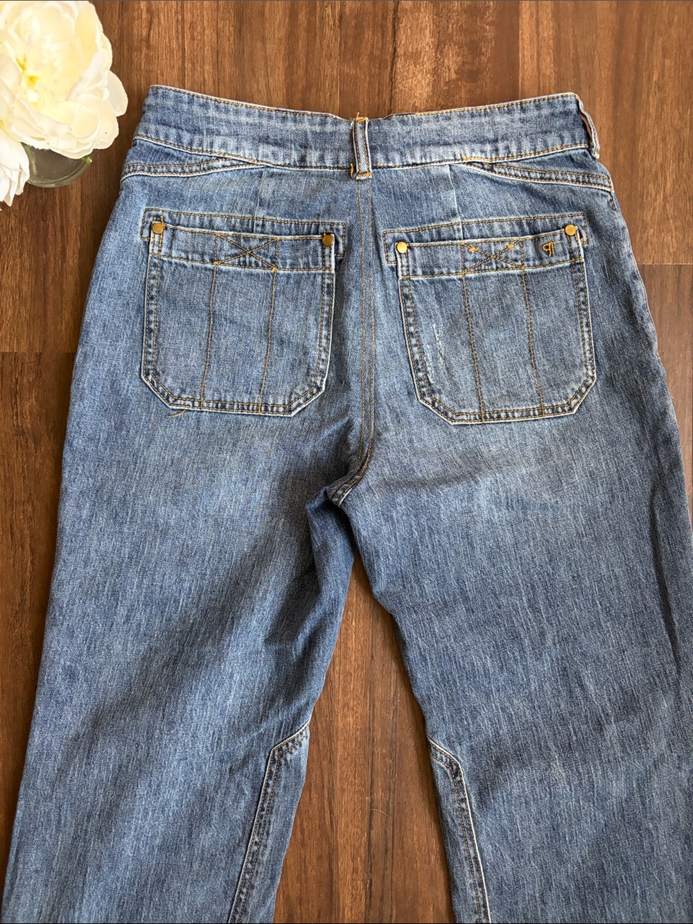 Anthropologie The Wanderer Cuffed Relaxed-Leg Jeans by Pilcro - Picture 9 of 12